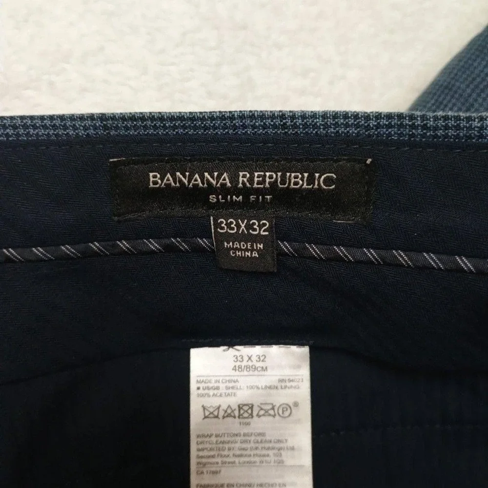 Banana Republic details leg slim